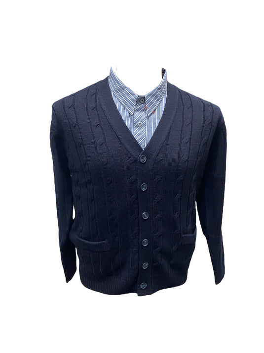 Ansett Mens Knit Wool Cardigans