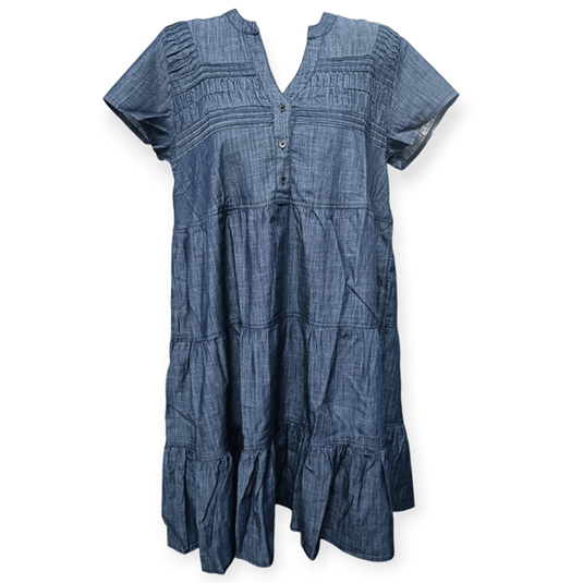 Ibisa Kentucky Tuck Dress - Dark