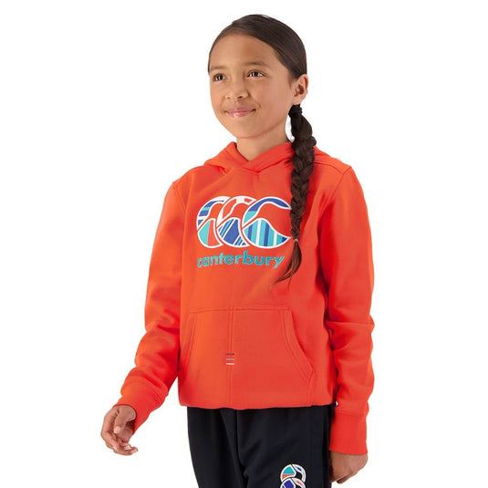 Canterbury Girls Uglies Hoody - Hot Coral