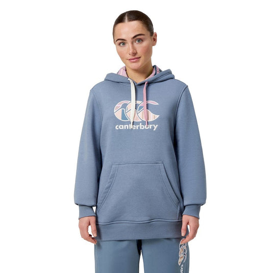 Canterbury Womens Uglies Hoodie Blue Mirage