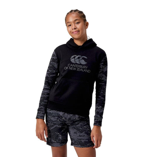 Canterbury Kids Force Hoodie Jet Black