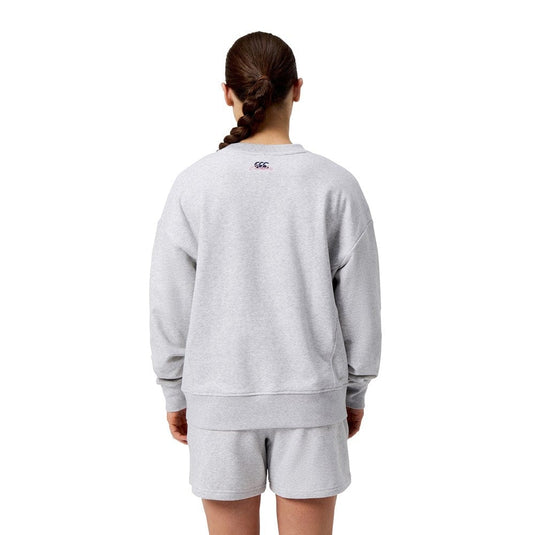 Canterbury Womens Scene-Set Crew Cloud Grey Marle