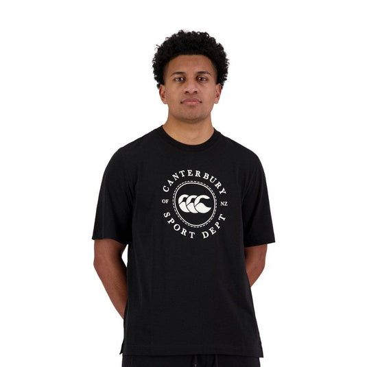 Canterbury Mens Sport Dept. T-Shirt Jet Black