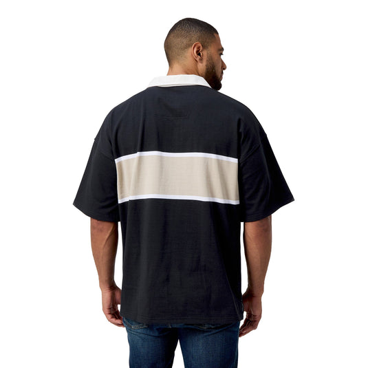 Canterbury Mens Yarn Dye Short Sleeve Rugby
