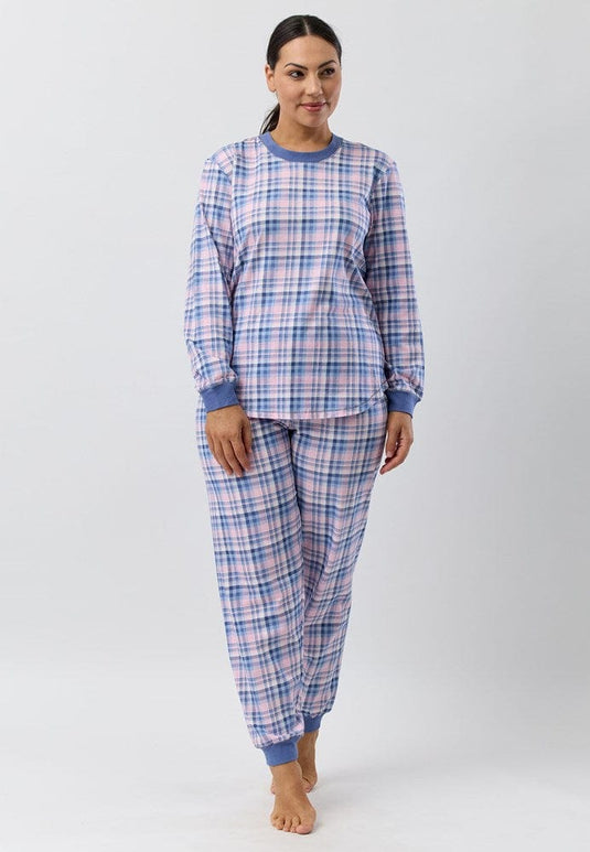 Schrank Womens Plaid Check Pyjamas