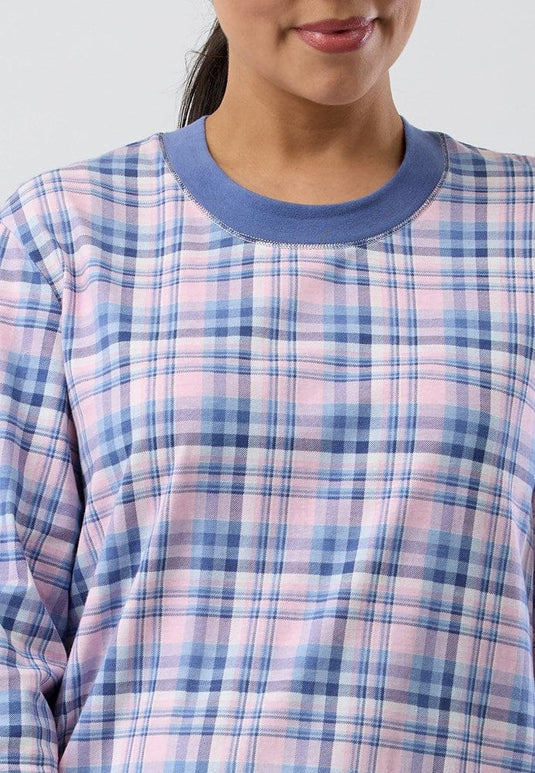 Schrank Womens Plaid Check Pyjamas