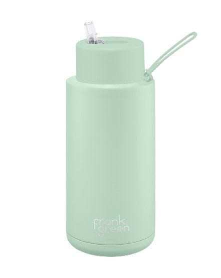 frank green 34oz Ceramic Reusable Bottle Mint Gelato