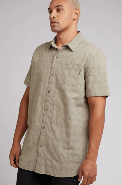 St Goliath Mens Diamond Short Sleeve Shirt