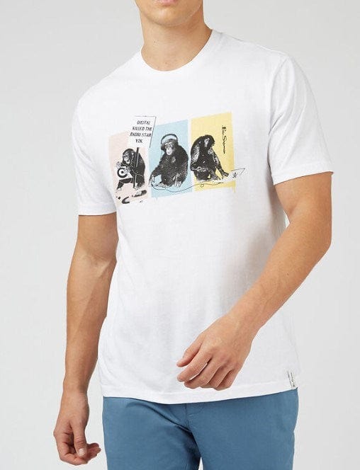 Ben Sherman Mens Anniversary Collection 2000's Graphic Tee