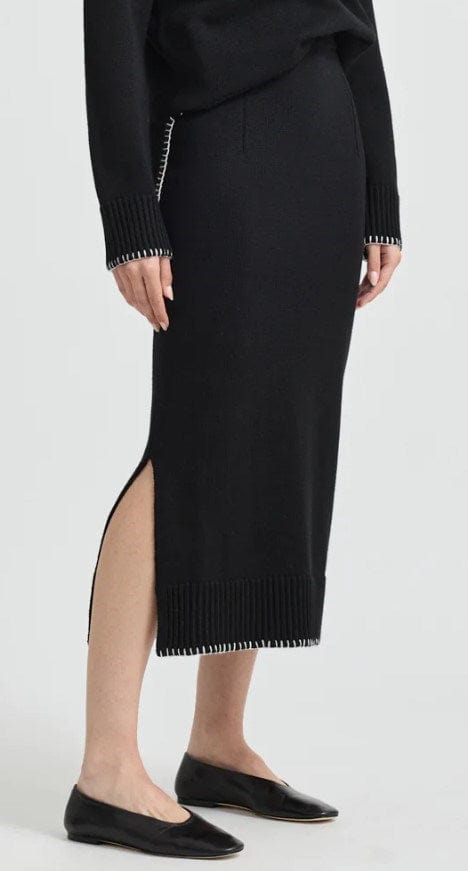 Toorallie Womens Blanket Stitch Skirt