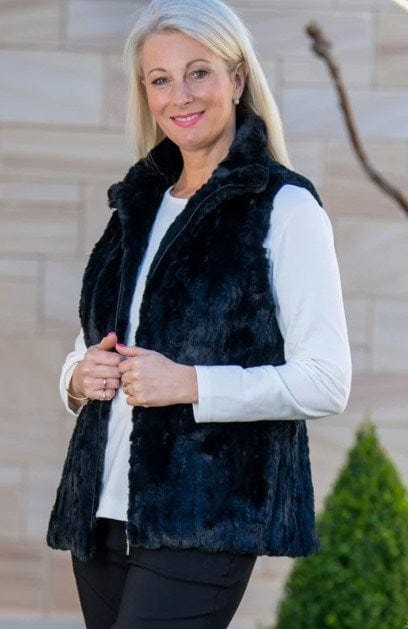 Equinox Womens Faux Fur Vest