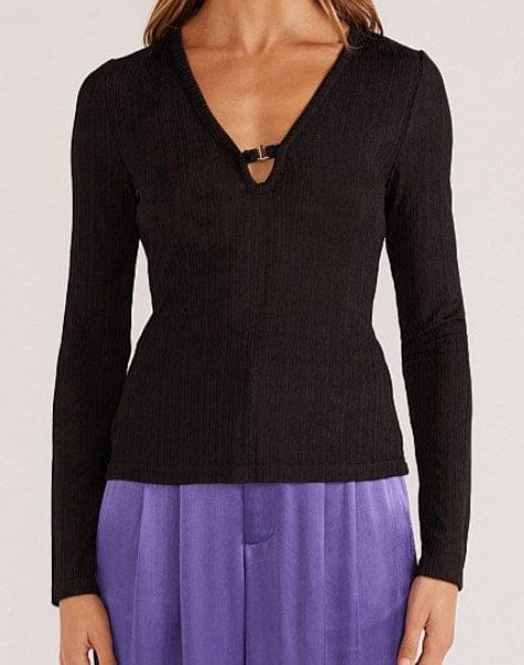 Minkpink Womens Mia Long Sleeve Top