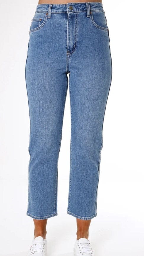 Riders Womens Hi Straight Jean Right As Rain