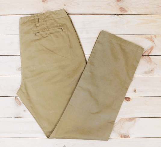 R.M. Williams Mens Durham Downs Workwear Chino Low Rise Straight Leg Jean