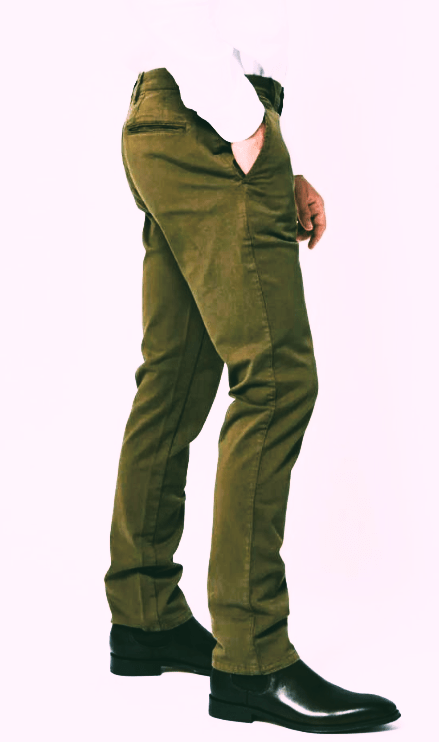 Toorallie Mens Fremantle Chino Merino Khaki Jean
