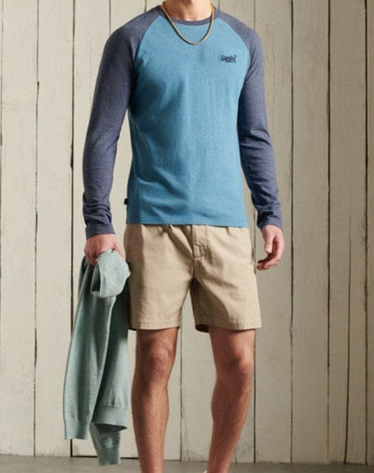 Superdry Mens Edit Taper Drawstring Short