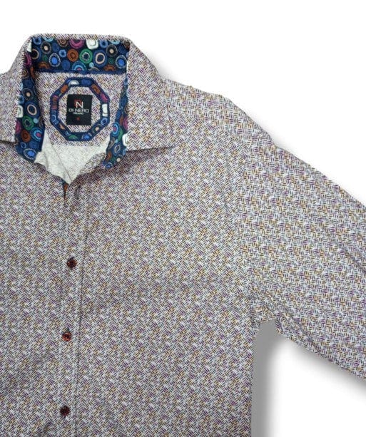 Dinero Milano Mens Tile Shirt