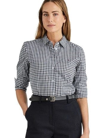 Tommy Hilfiger Womens Gingham Regular