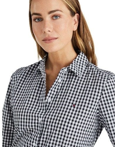 Tommy Hilfiger Womens Gingham Regular