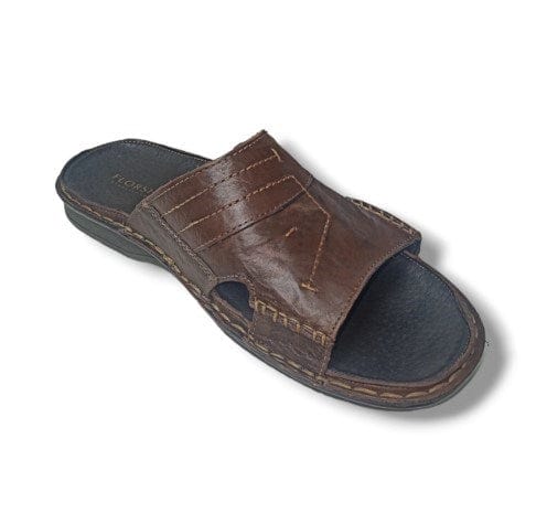 Florsheim Mens Miramar Brown Oily Crunch