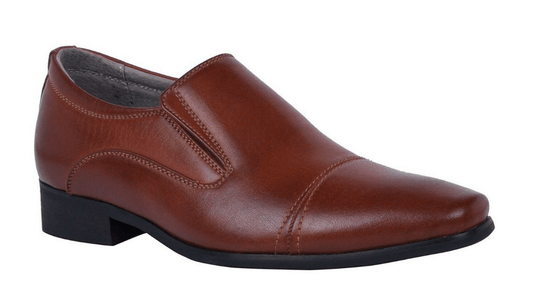 Grosby Boys Tex Slip on Formal Dress shoe