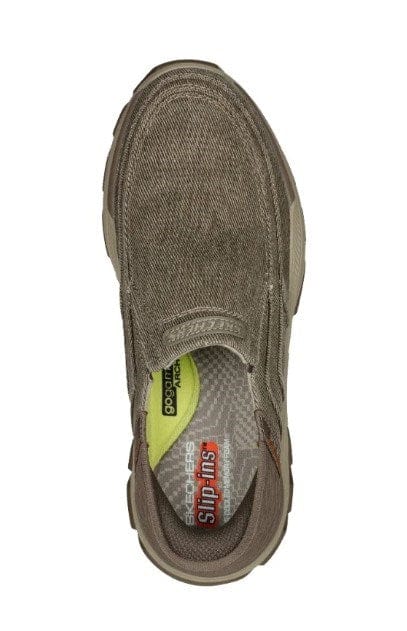 Skechers Mens Slip Ins Relaxed Fit Respected-Holmgren Extra Wide Fit