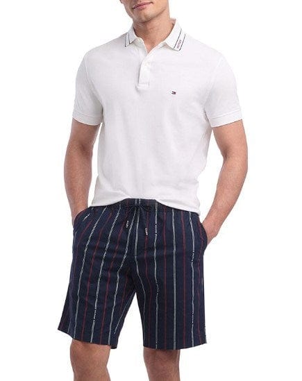 Tommy Hilfiger Mens Brooklyn Straight Fit Foulard Striped Short
