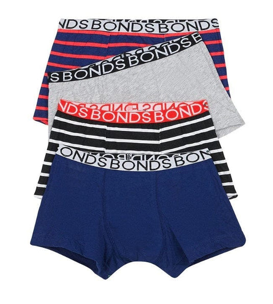 Bonds Boys 4 Pack Trunk YDG