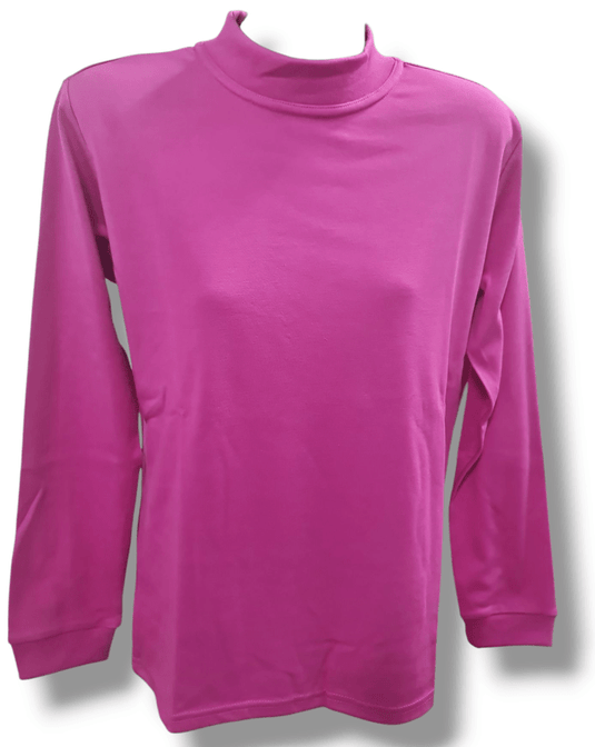 Sportswave Womens Winter Warm Interlock Cotton Poly Skivvy