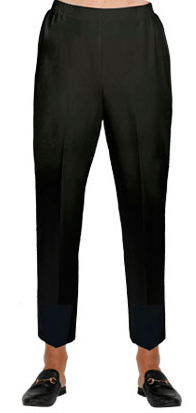 Jillian Womens Winter Pull On Pants Petite Fit Shorter Leg Classic Fabric Straight Pant