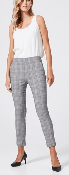 Foil Womens Check Mate Trouser Pants