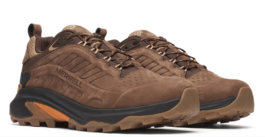 Merrell Mens Moab Speed 2 Leather Waterproof Hiking Shoes - Mole