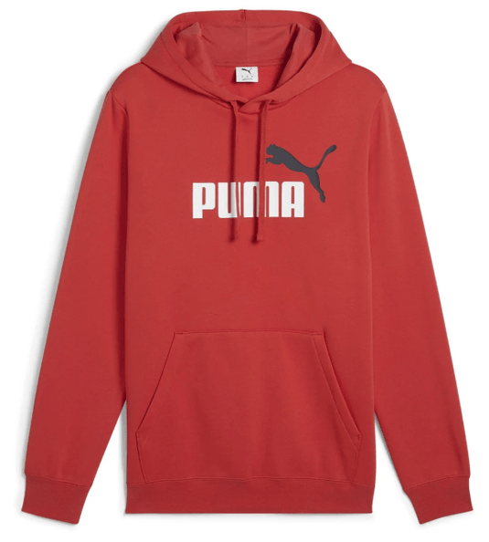 Puma Mens Essential 2 Colour No.1 Logo Hoodie Fleece Jumper