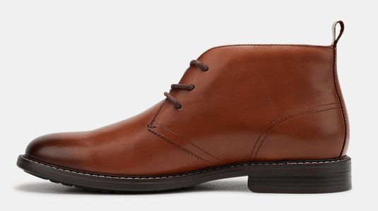 Hush Puppies Mens Harbour Tan Burnish Shoe