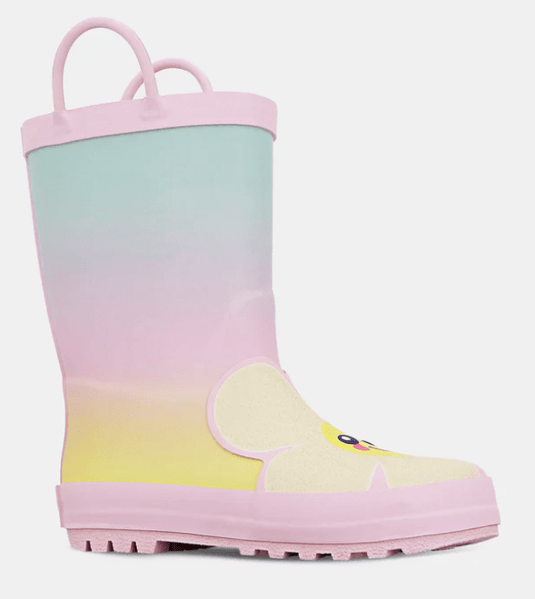 Clarks Kids Gumboots Play Rainbow Colored Shoes