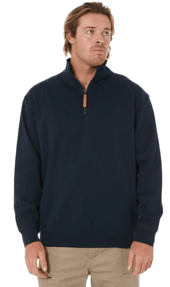 Pilbara Mens Quarter Zip Fleece Pullover