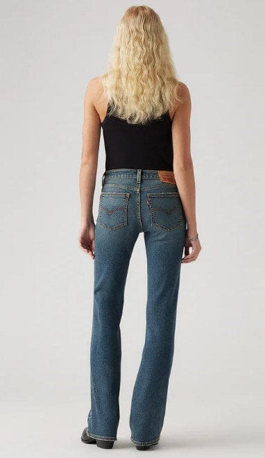 Levis Womens Superlow Bootcut Jeans - Show on The Road