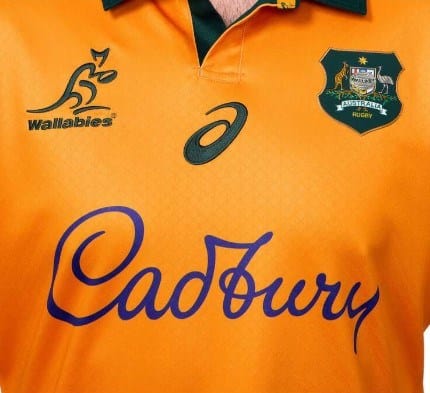 Asics Mens Wallabies Gold Jersey