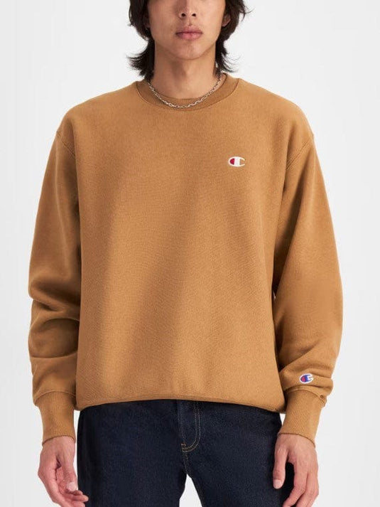 Championm Mens Reverse Weave Logo Crew