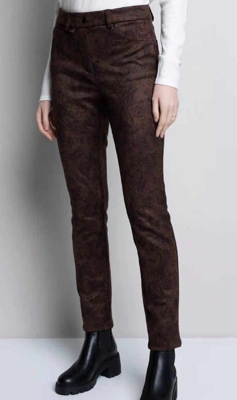 Picadilly Womens Slim Leg Pant With Pockets