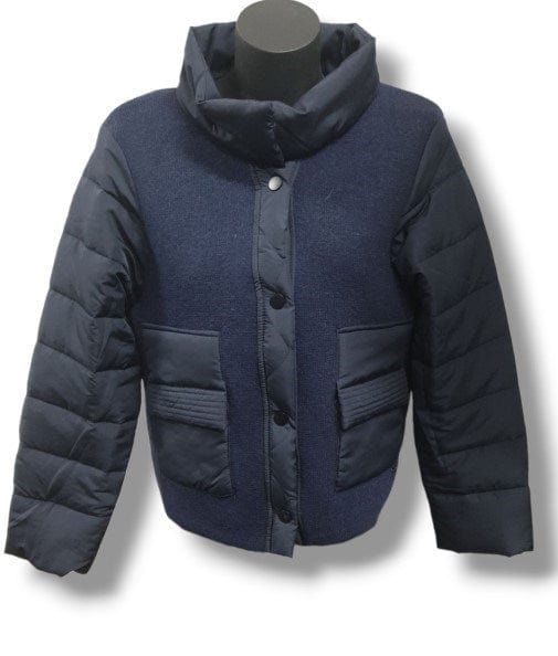 Picadilly Womens Stand Collar Button-Front Jacket