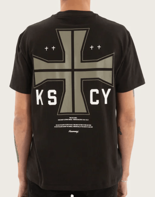 KSCY Mens Hollow Relaxed Tee
