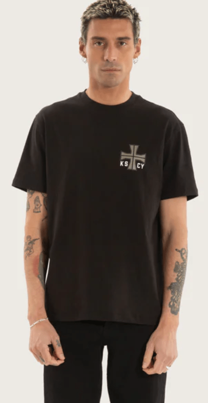 KSCY Mens Hollow Relaxed Tee