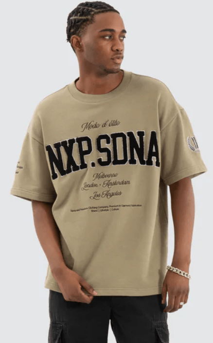 Nena & Pasadena Mens Captain Loopback Raptor Tee