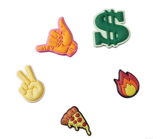 Crocs Jibbitz -Emoji 5 Pack