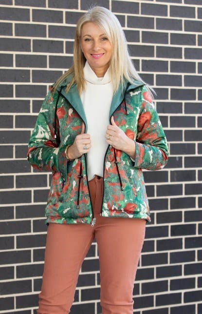 Equinox Womens Reversible Zip Front Jacket With Hood