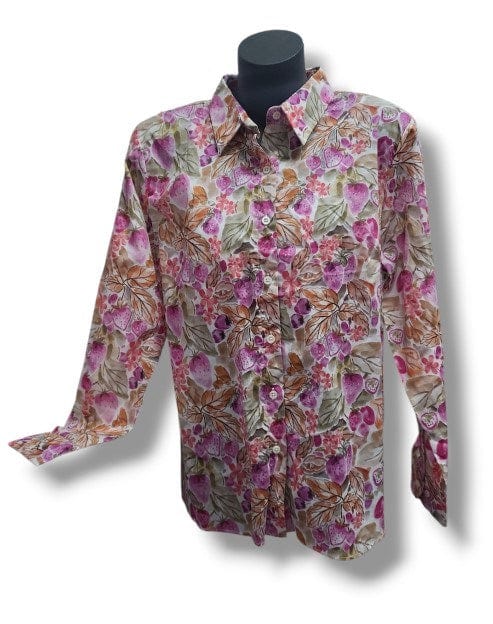 Country Classic Womens Long Sleeve Semi Classic Blouse