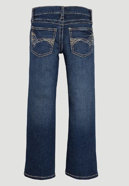 Wrangler Boys 42 Vintage Boot Cut Slim Fit Jean