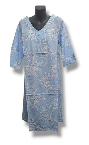 French Country Womens Nightie 3/4  110 Bouquet