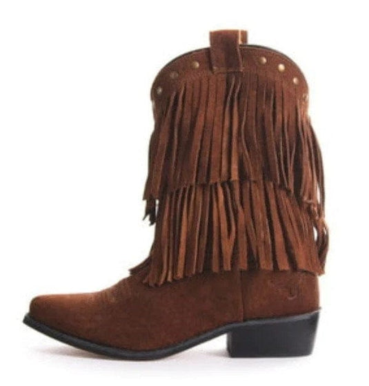 Pure Western Kids Georgia Rust Children Boots